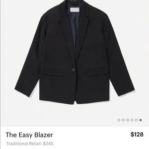 99.9 % NEW Everlane Blazer Size 4